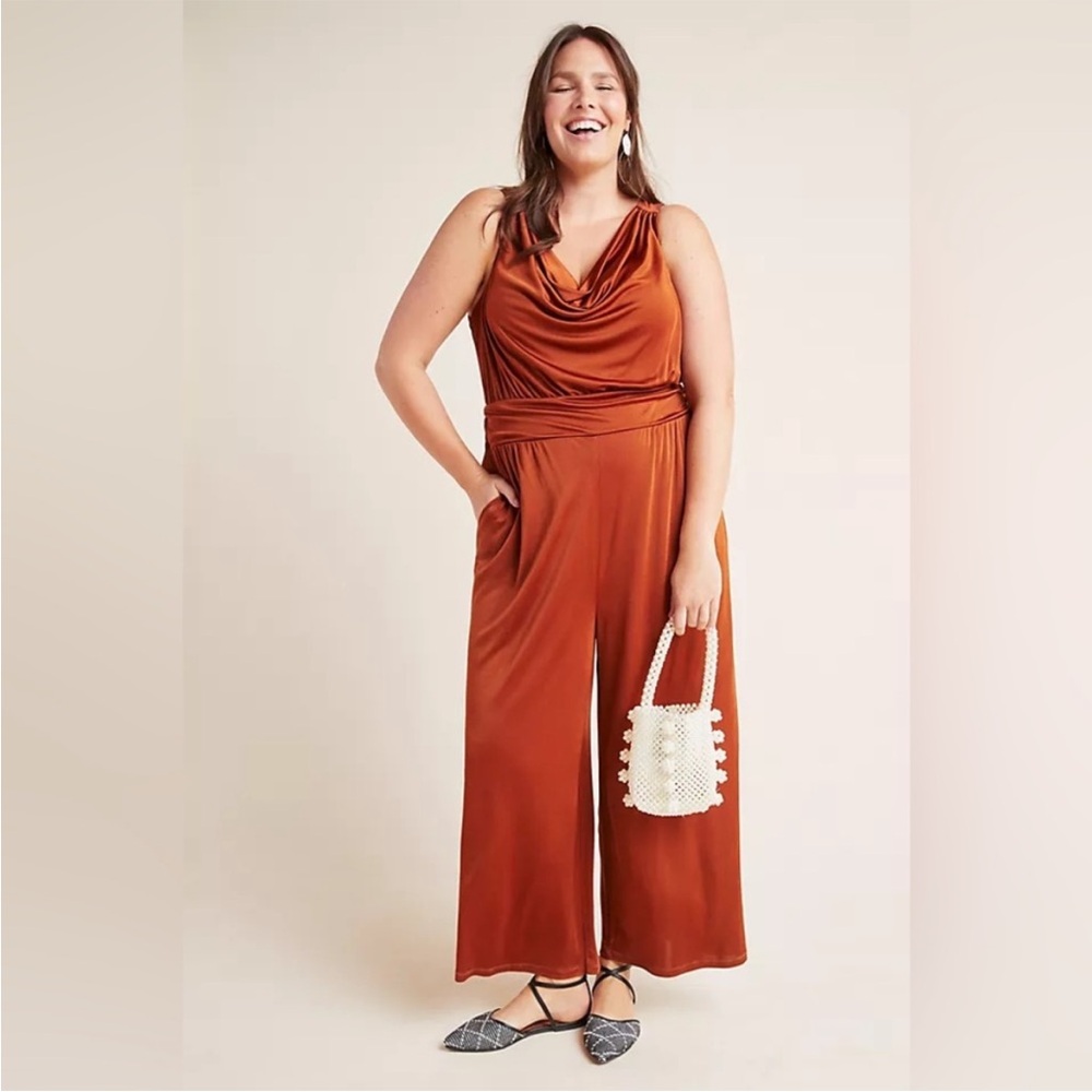 NWOT Anthropologie size S Enchantment jumpsuit